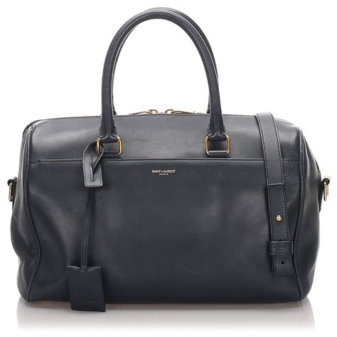 ysl duffle bag sizes|ysl black and white bag.